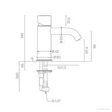 Buddy Zero Basin Mixer gallery detail image