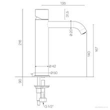 Buddy Zero Mid Height Basin Mixer gallery detail image