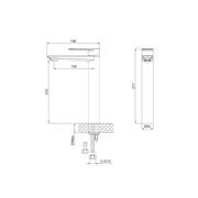 Code Pure Tall Vessel Basin Mixer Range gallery detail image