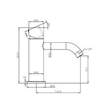 Zen SS316L Basin Mixer Handless | Brushed Bronze gallery detail image