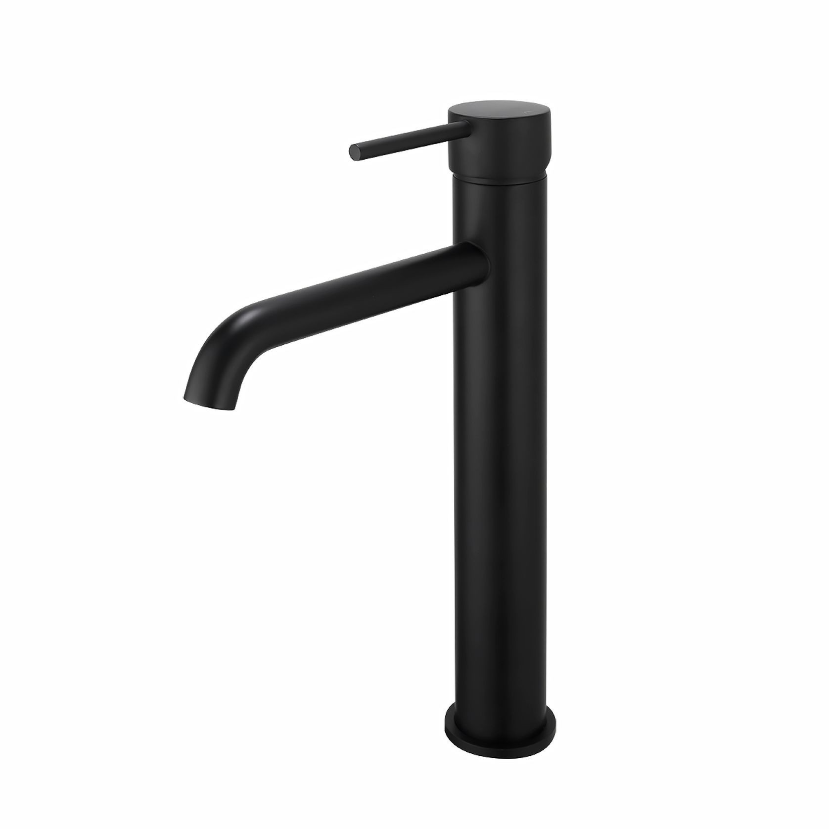 Lucid Pin Tall Basin Mixer Matte Black gallery detail image