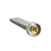 Rushy Wall Spout Brushed Nickel gallery detail image