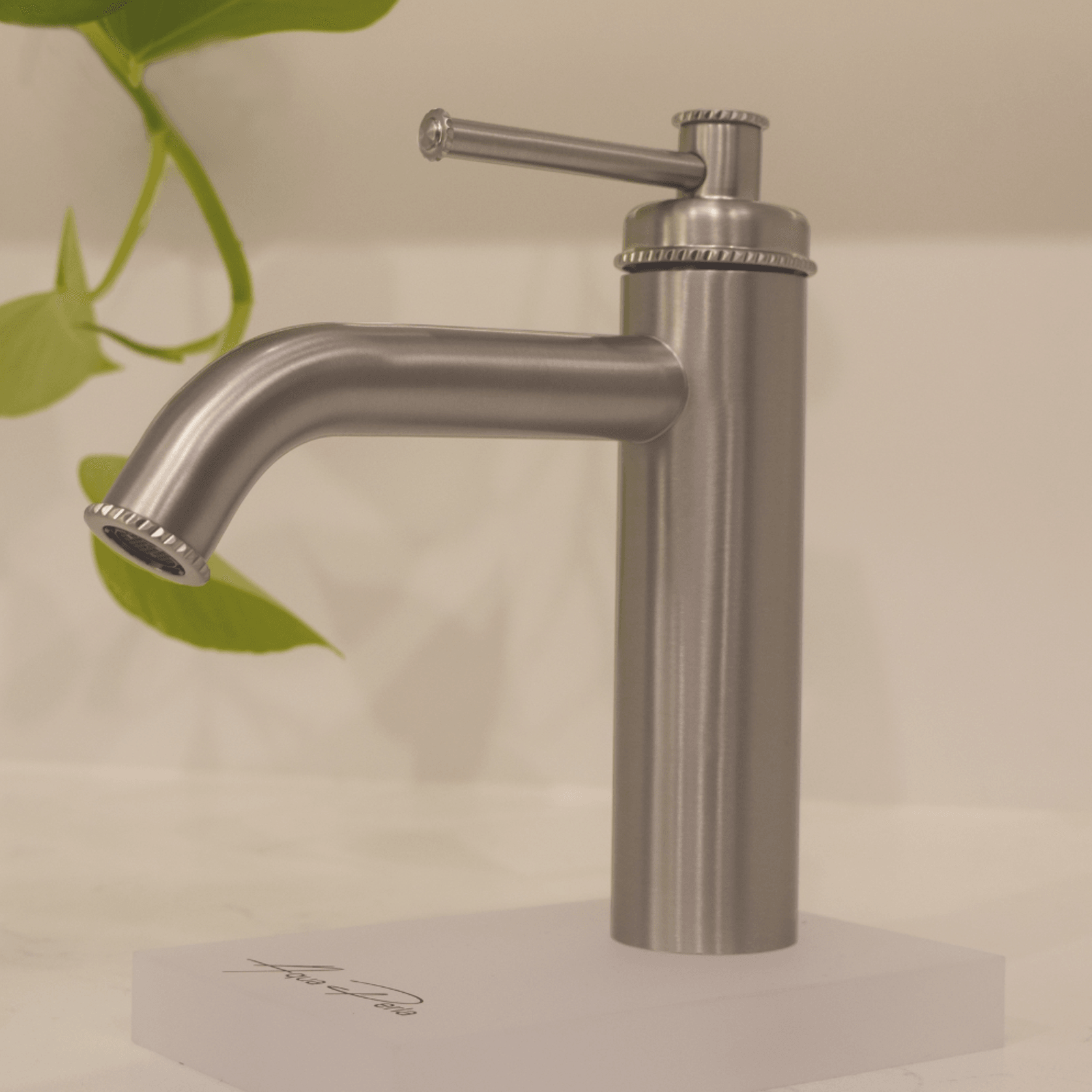 Alessia Basin Mixer Brushed Nickel gallery detail image