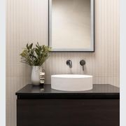 Elysian Minimal Mixer & Spout Set | Brushed Gunmetal gallery detail image