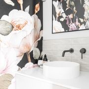 Elysian Minimal Mixer & Spout Set | Brushed Gunmetal gallery detail image