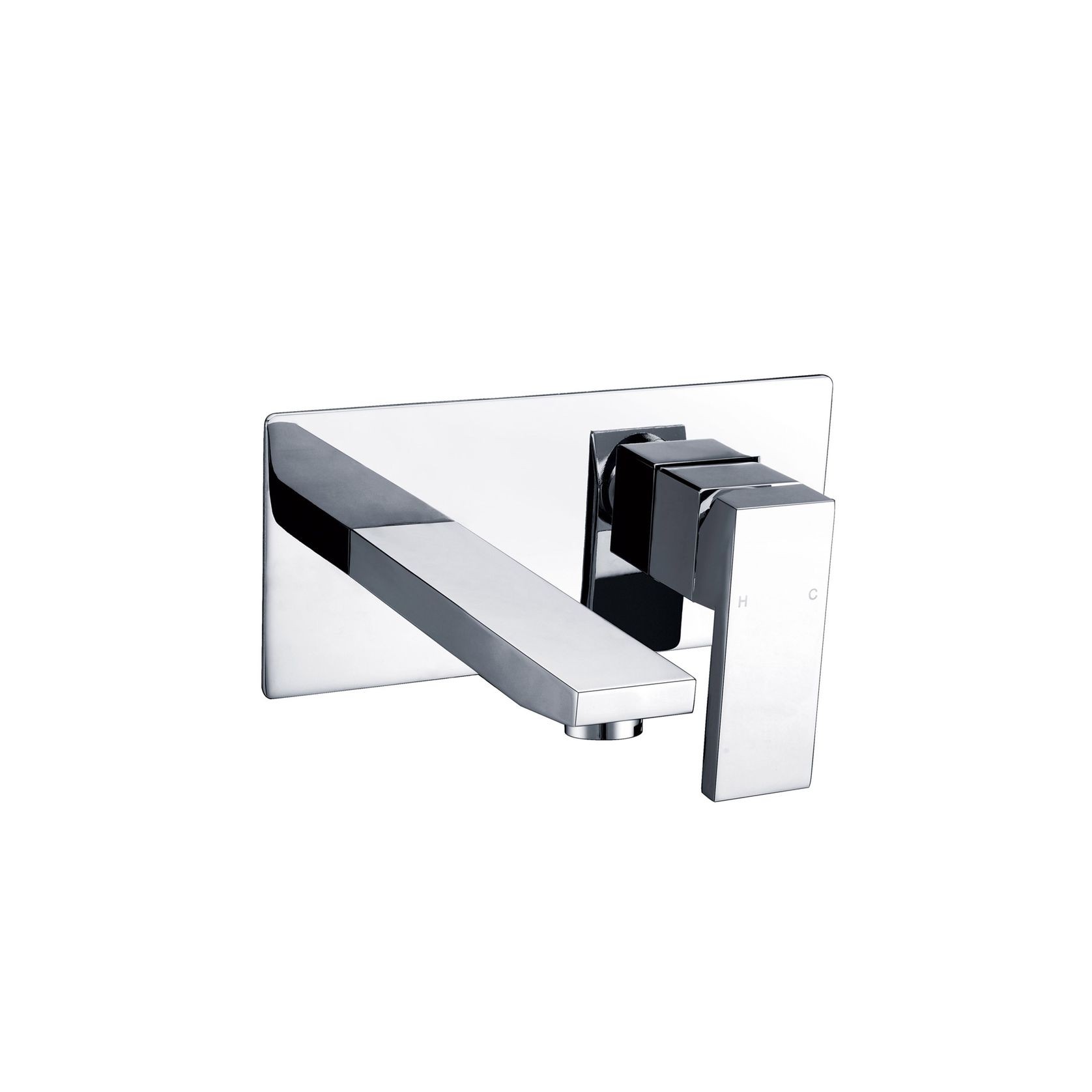 Unika Verona Wall Basin Mixer W/ Spout gallery detail image