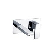 Unika Verona Wall Basin Mixer W/ Spout gallery detail image