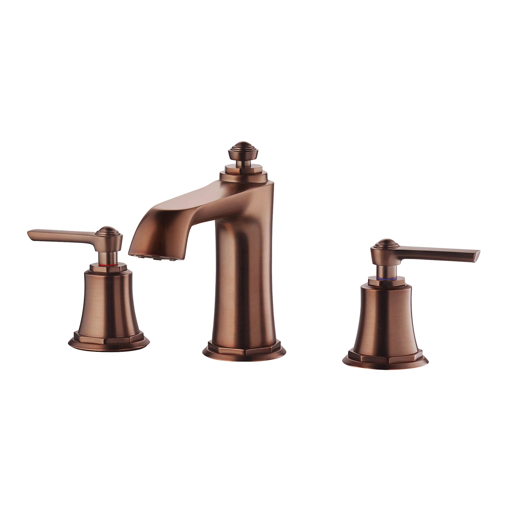 Liberty 3 Hole Deck Mounted Basin Mixer gallery detail image