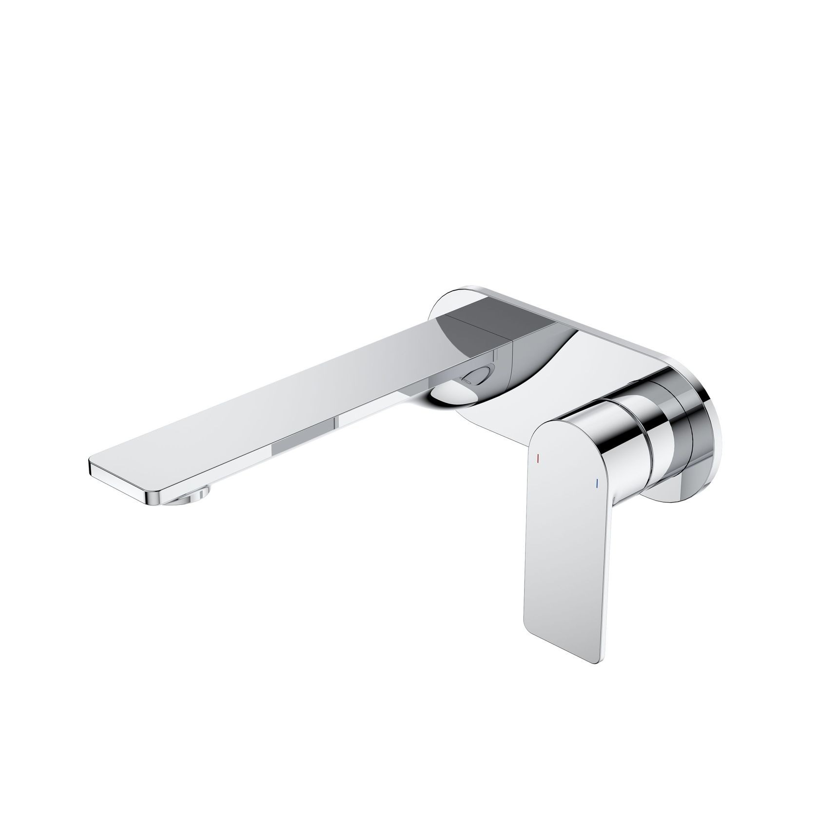 Urbane II Wall Basin/Bath Mixer 180mm Rounded Cover gallery detail image