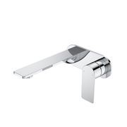 Urbane II Wall Basin/Bath Mixer 180mm Rounded Cover gallery detail image