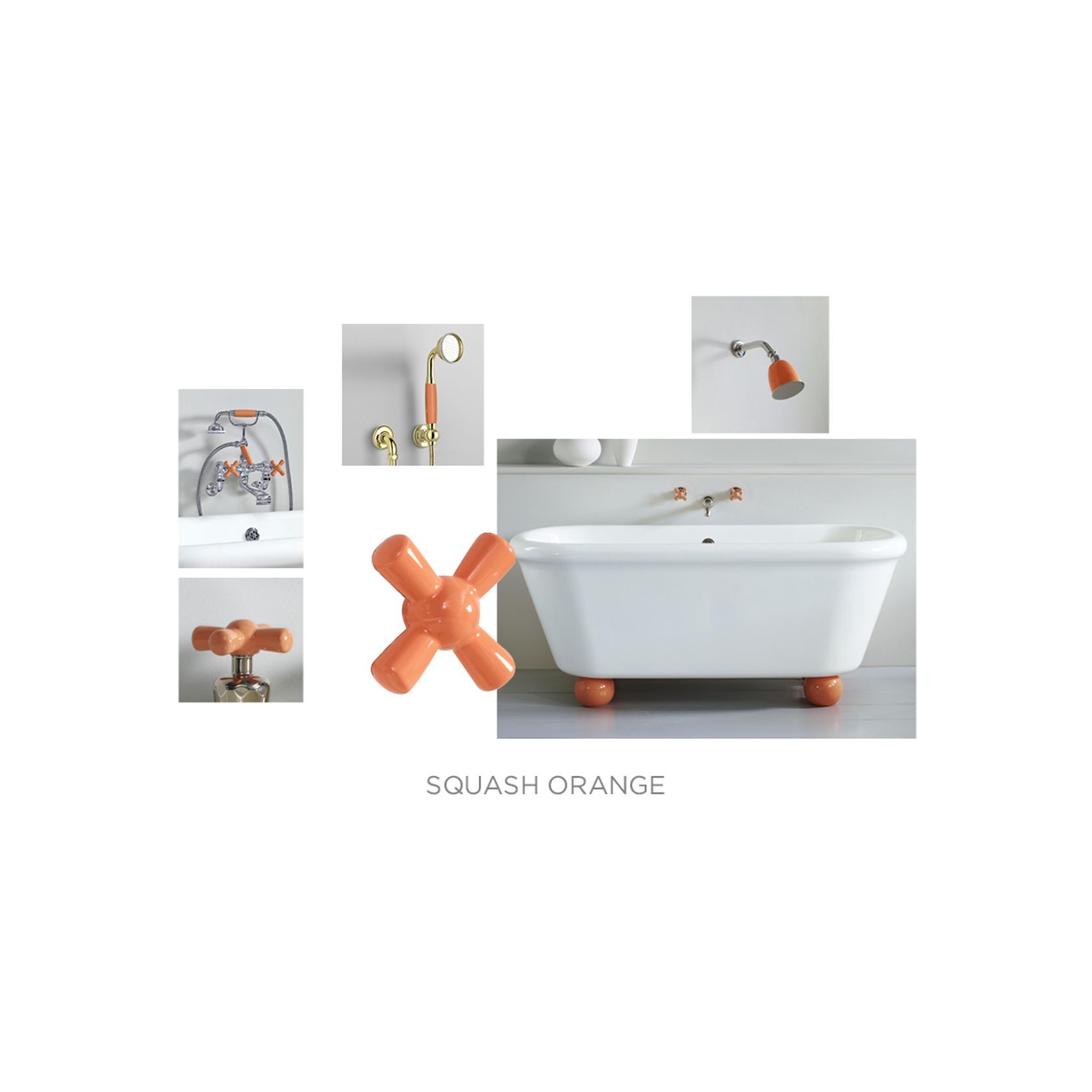 Squash Orange Rockwell Tapware - The Water Monopoly gallery detail image