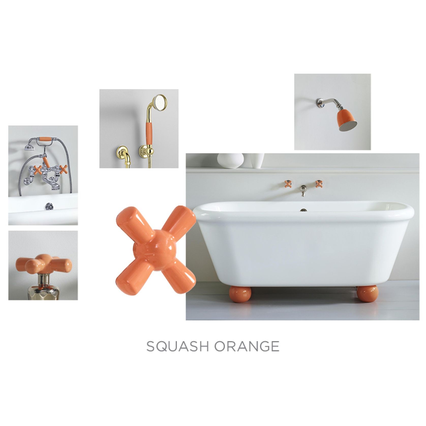 Squash Orange Rockwell  Tapware - The Water Monopoly gallery detail image