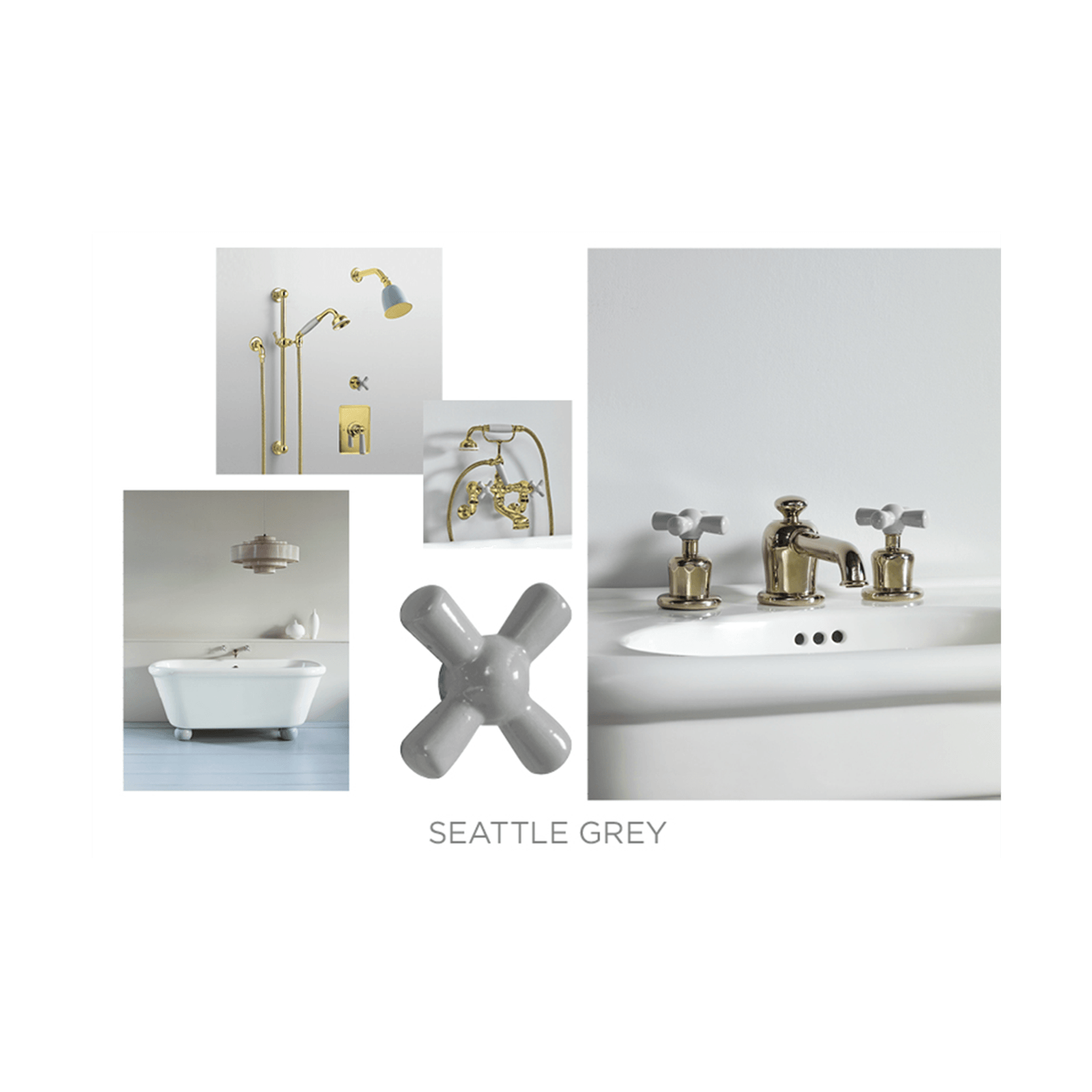 Seattle Grey Rockwell Tapware - The Water Monopoly gallery detail image