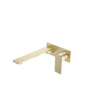 Urbane II Wall Basin/Bath Mixer 220mm Rectangular Cover gallery detail image