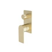 Urbane II Bath/Shower Mixer w/ Diverter Rectangle Cover gallery detail image
