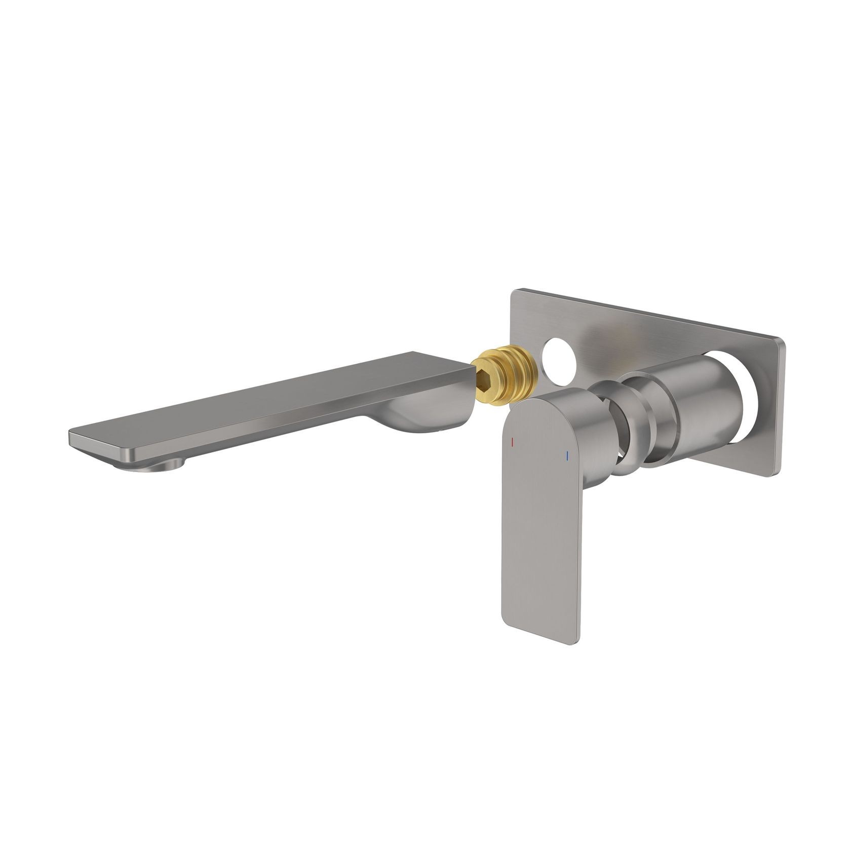 Urbane II Wall Basin Bath Trim Kit 180mm Rectangular Cover Plate gallery detail image
