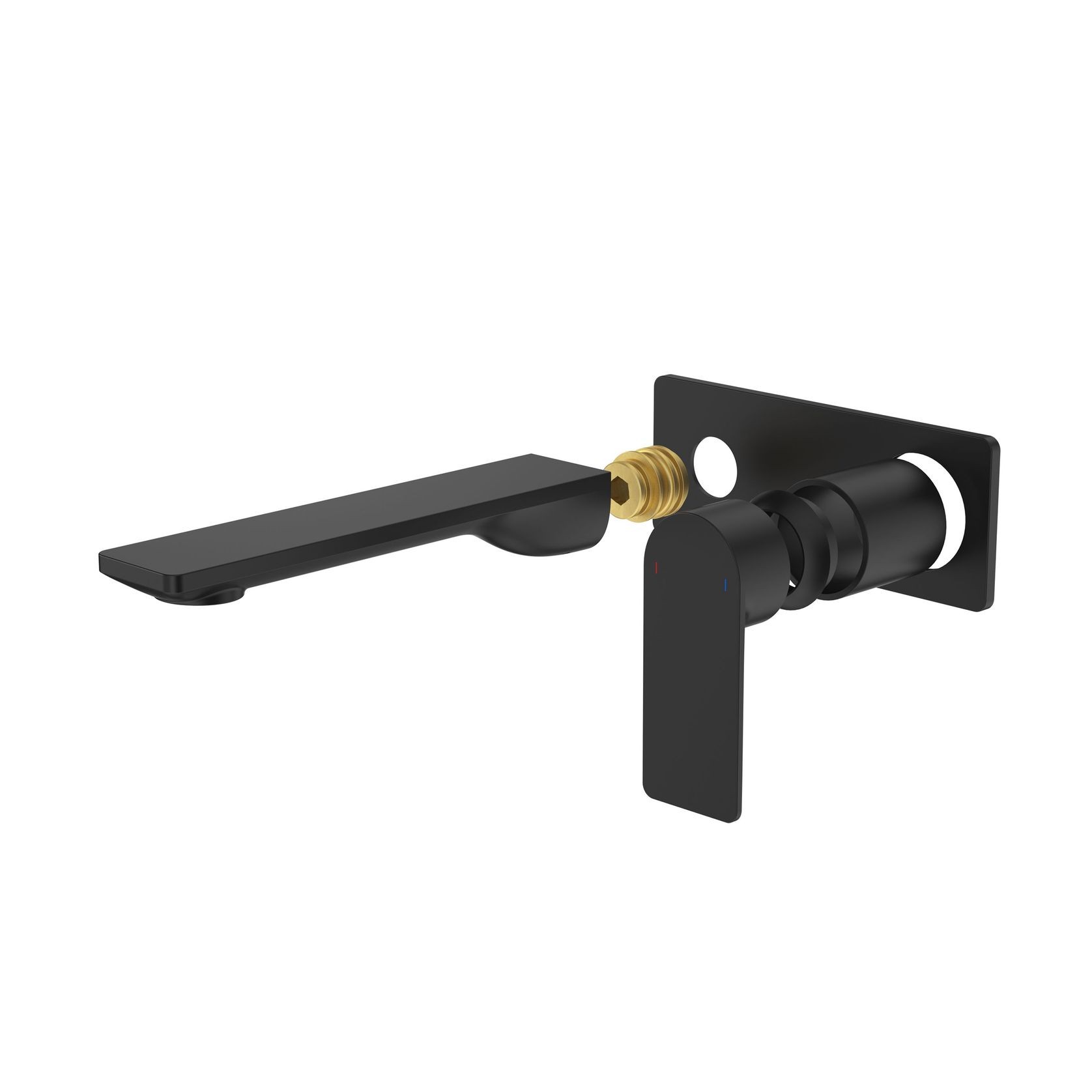 Urbane II Wall Basin Bath Trim Kit 180mm Rectangular Cover Plate gallery detail image