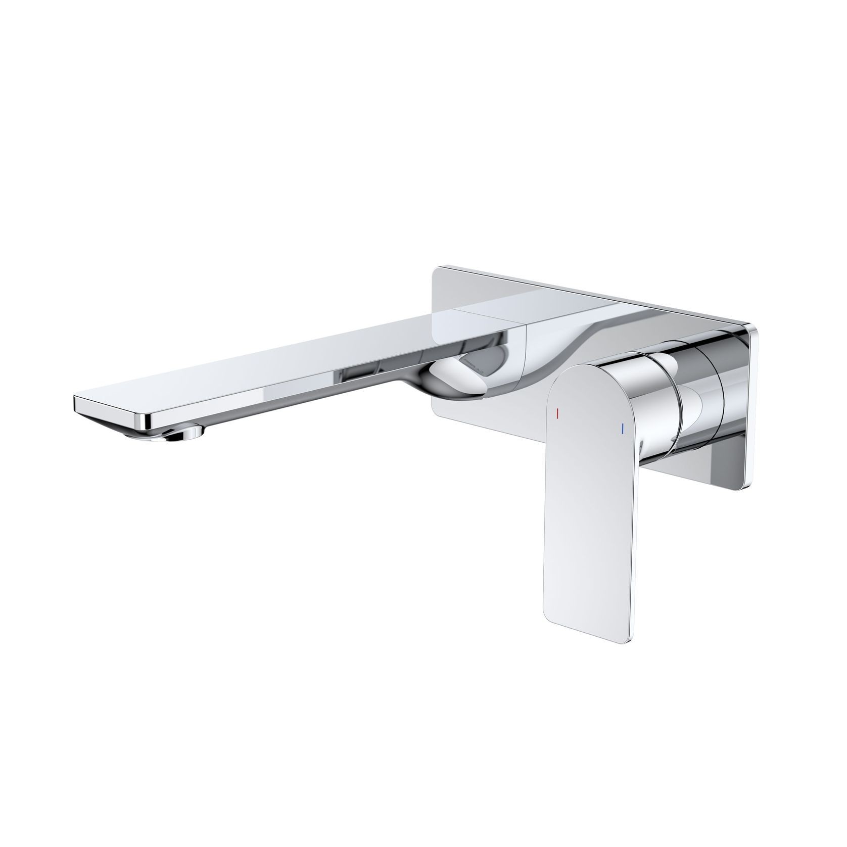 Urbane II Wall Basin/Bath Mixer 180mm Rectangular Cover gallery detail image