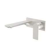 Urbane II Wall Basin/Bath Mixer 180mm Rectangular Cover gallery detail image