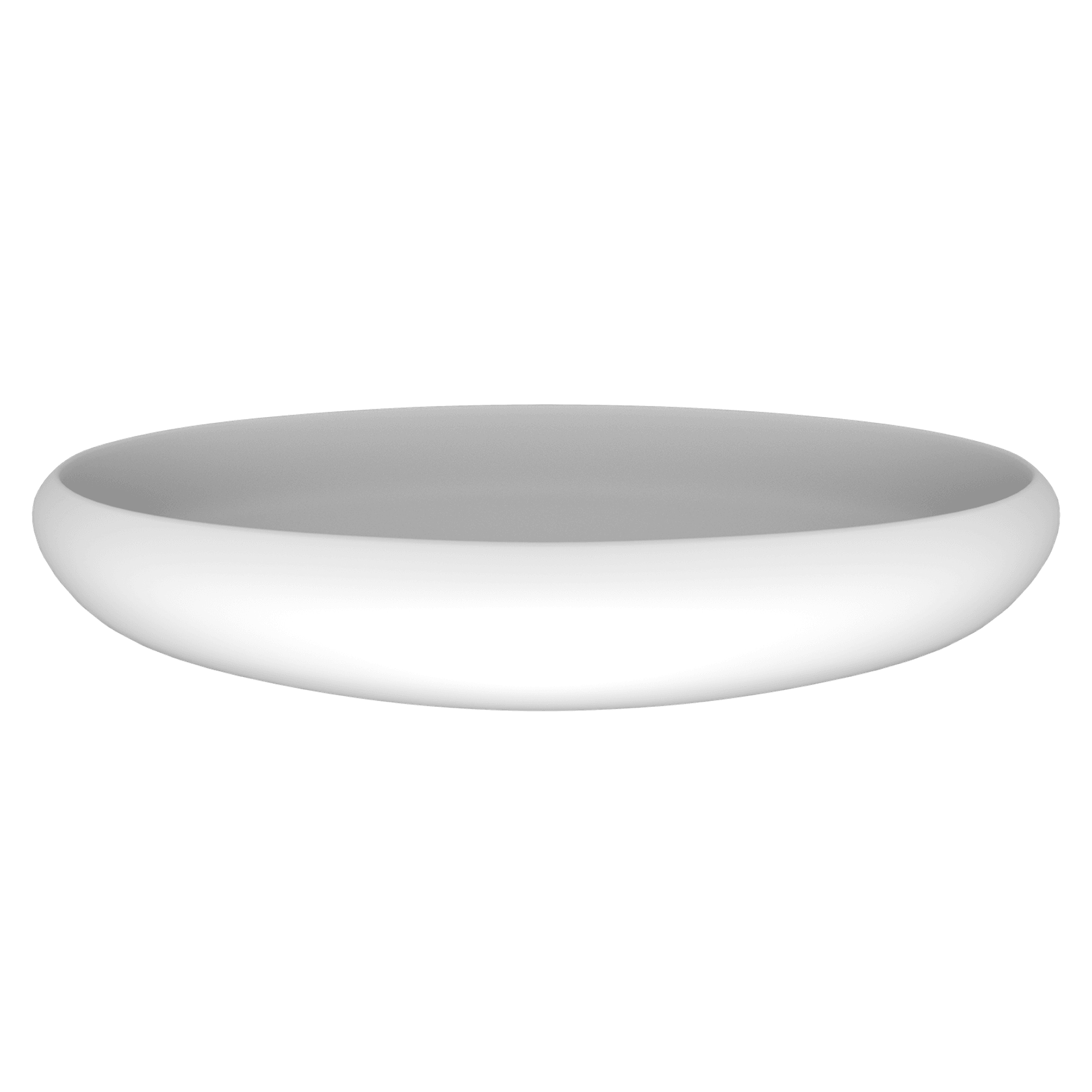 Flotte Basin 600mm Matte White gallery detail image