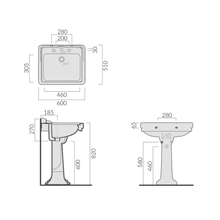 Ethos Wall Basin gallery detail image