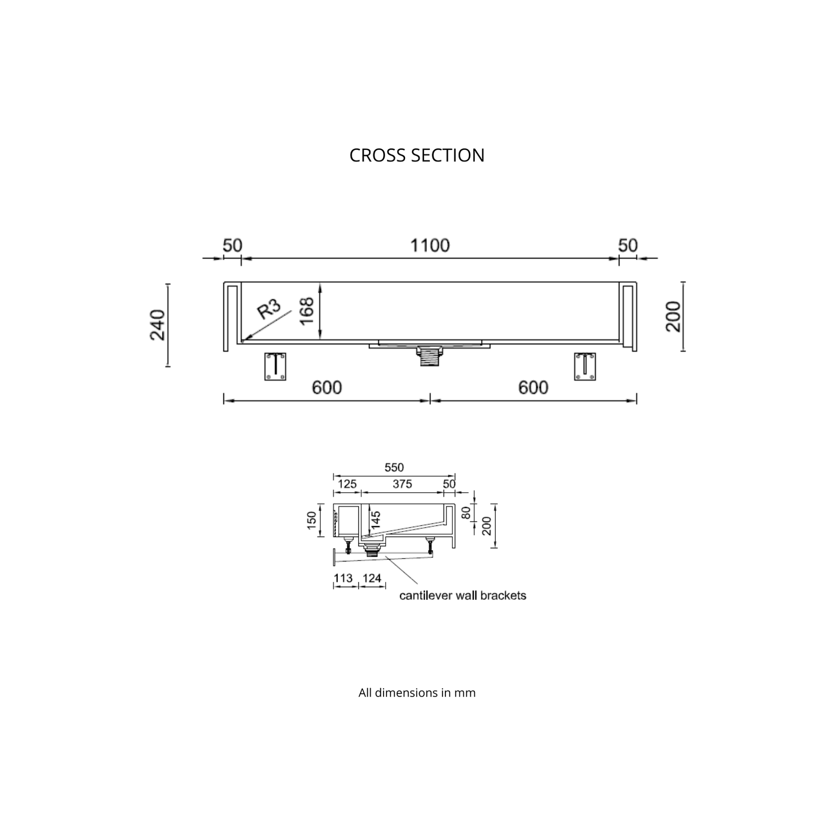 Corian® Washplane 3212 gallery detail image