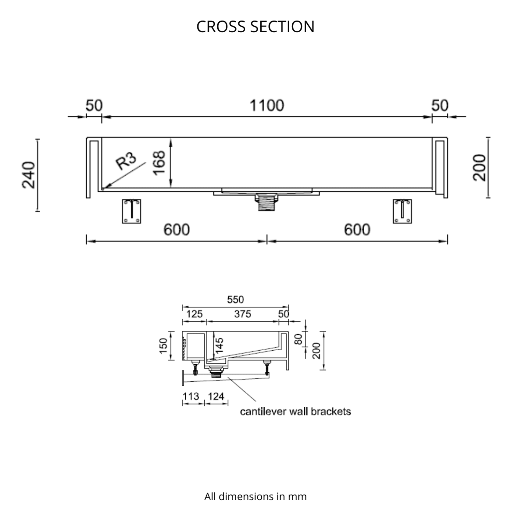 Corian® Washplane 3212 gallery detail image