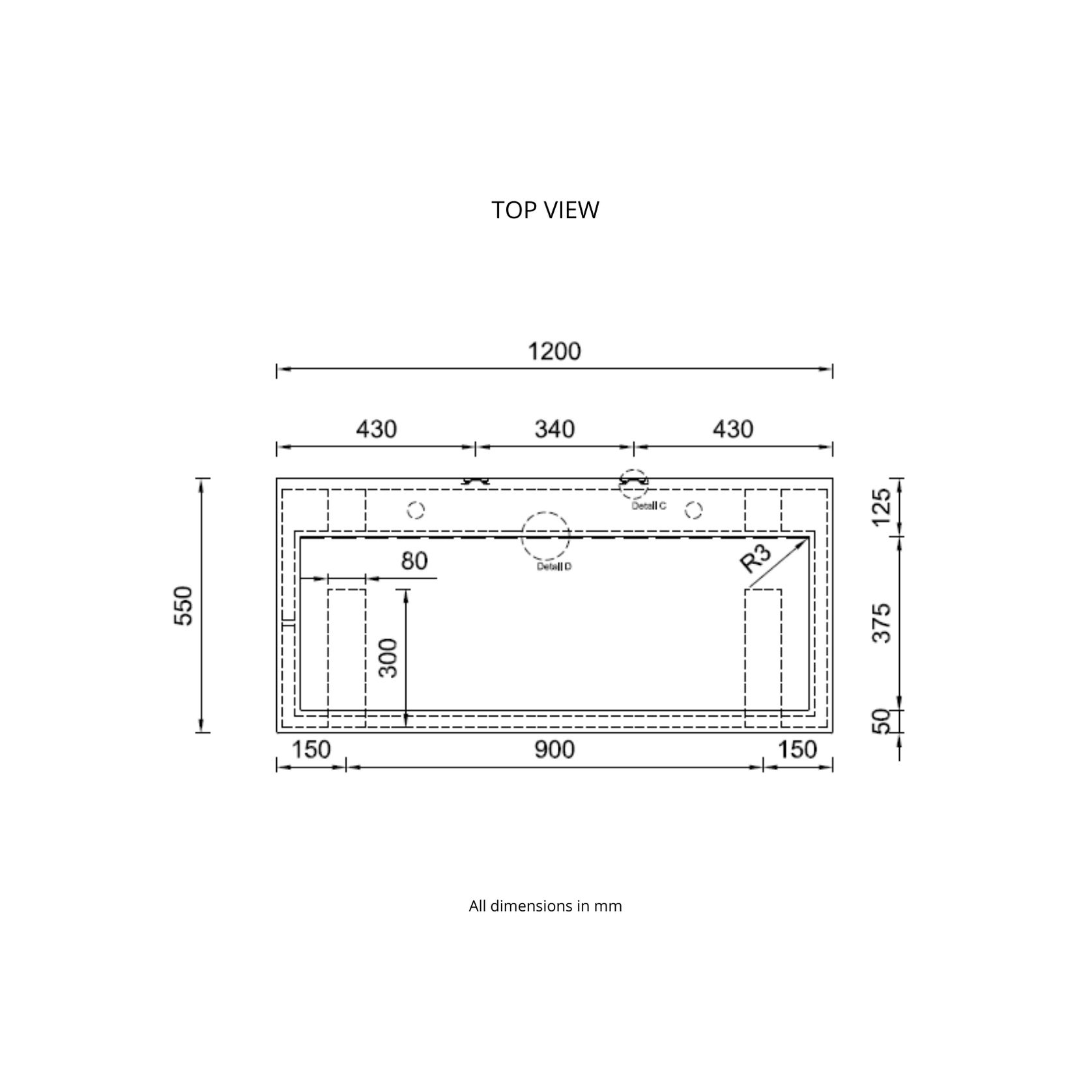 Corian® Washplane 3212 gallery detail image