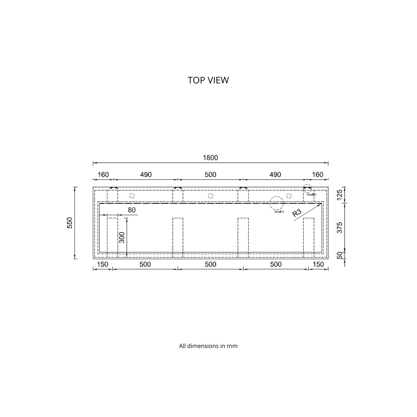 Corian® Washplane 3213 gallery detail image