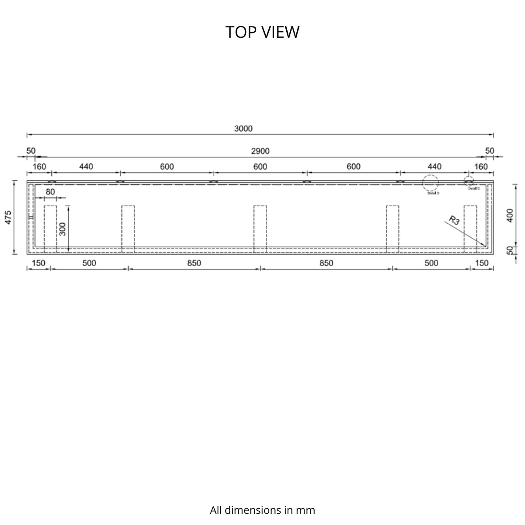 Corian® Washplane 3225 gallery detail image