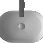 Thin Edge Oval Basin G38541 gallery detail image