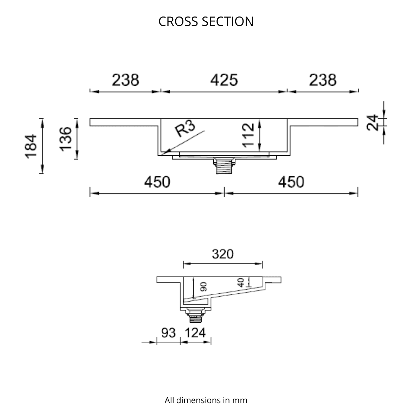 Corian® Washplane 4211 gallery detail image