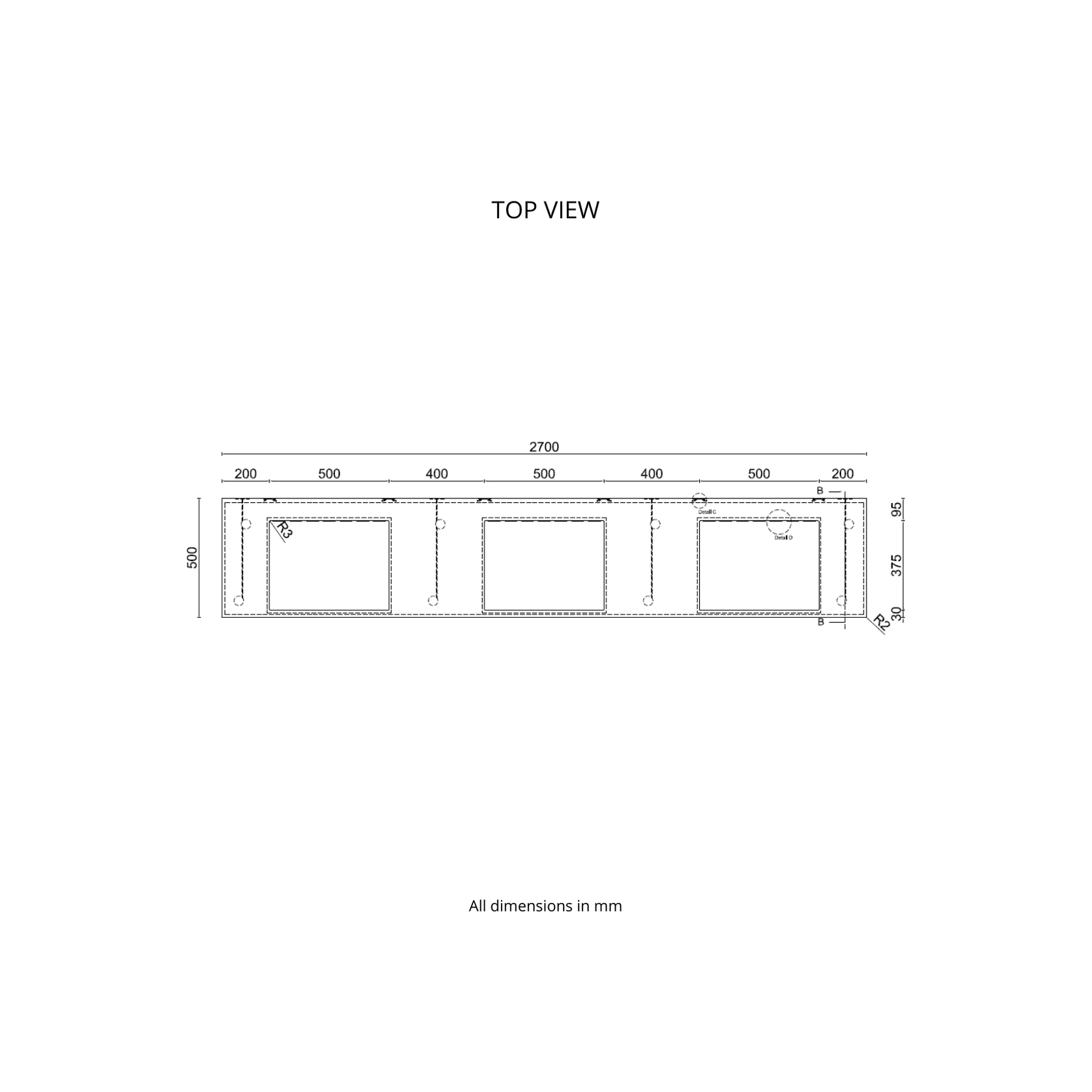 Corian® Washplane 5213 gallery detail image