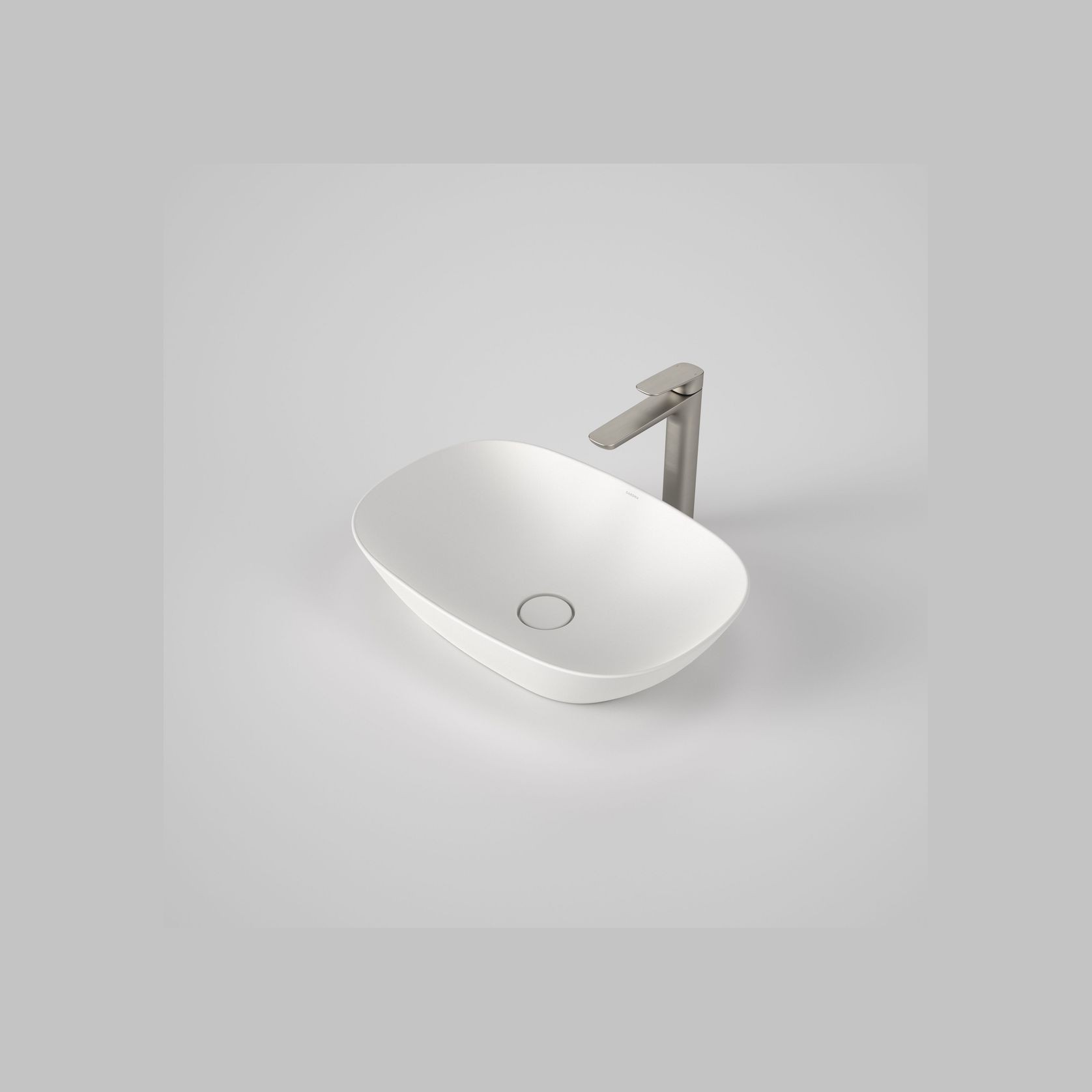 Contura II 530mm Above Counter Basin  | Matte White gallery detail image