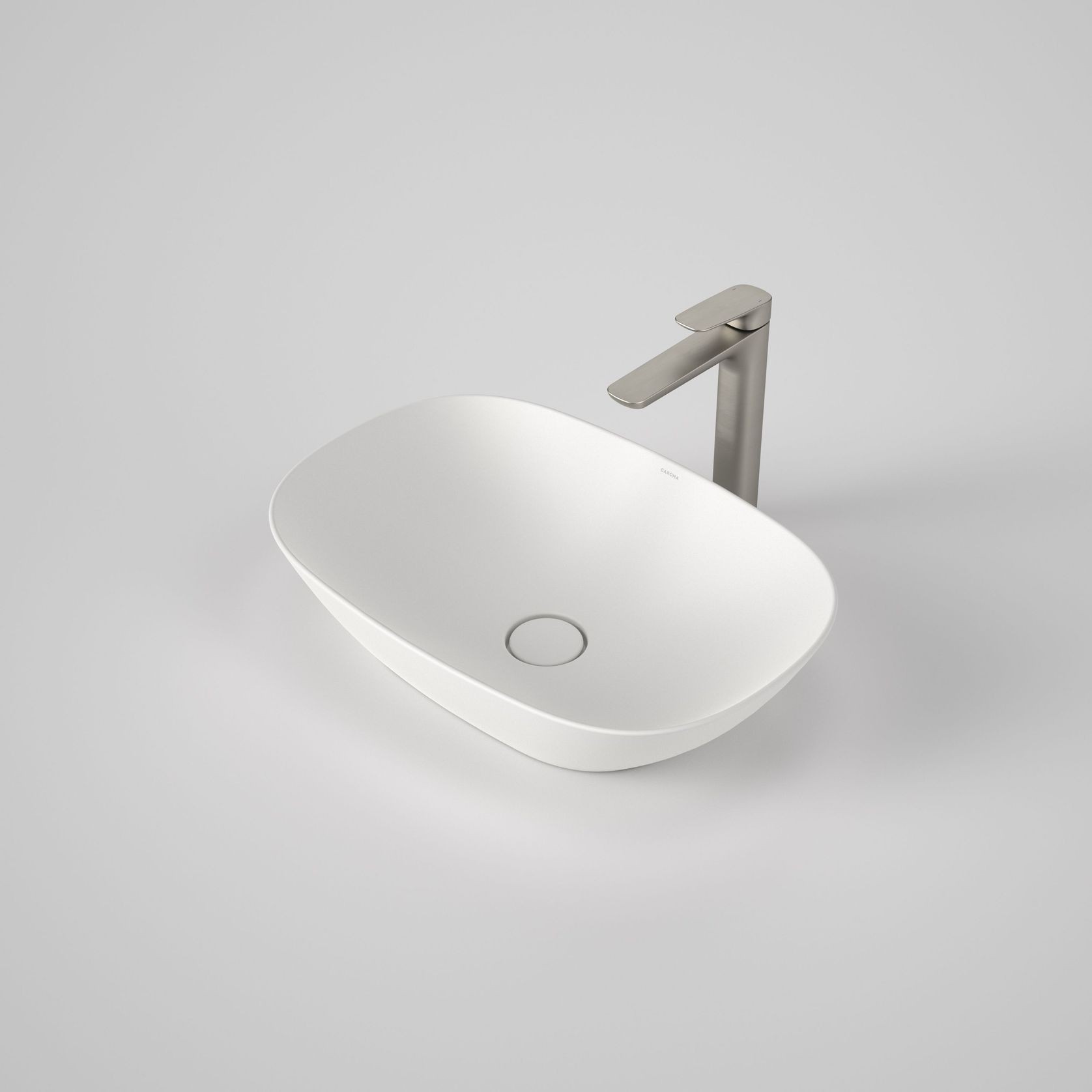 Contura II 530mm Above Counter Basin  | Matte White gallery detail image