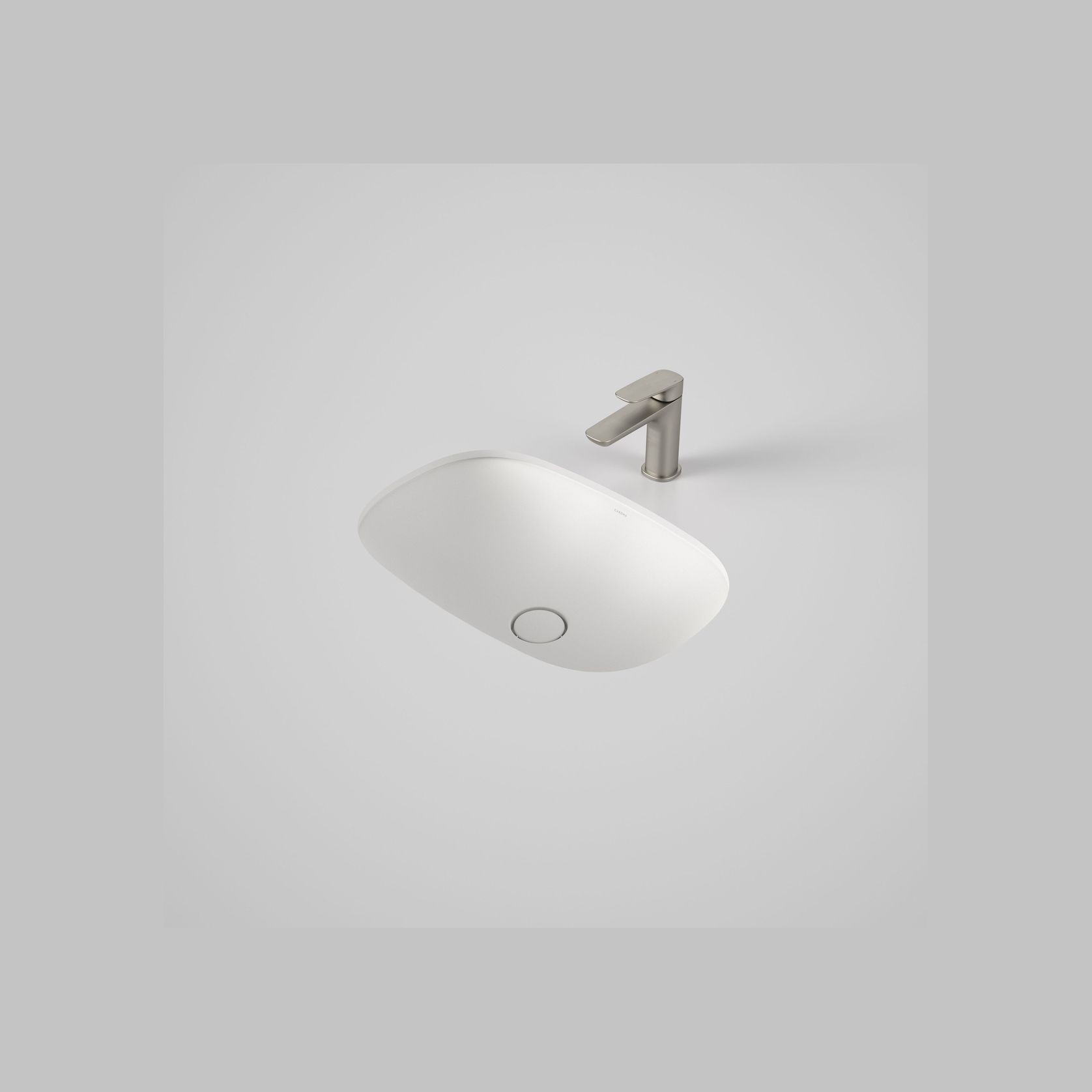 Contura II Undercounter Basin  | Matte White gallery detail image