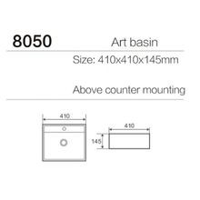 Unika Verona Counter Top Gloss Basin gallery detail image