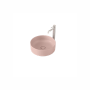 Liano II 400mm Round Above Counter Basin - Matte Pink gallery detail image