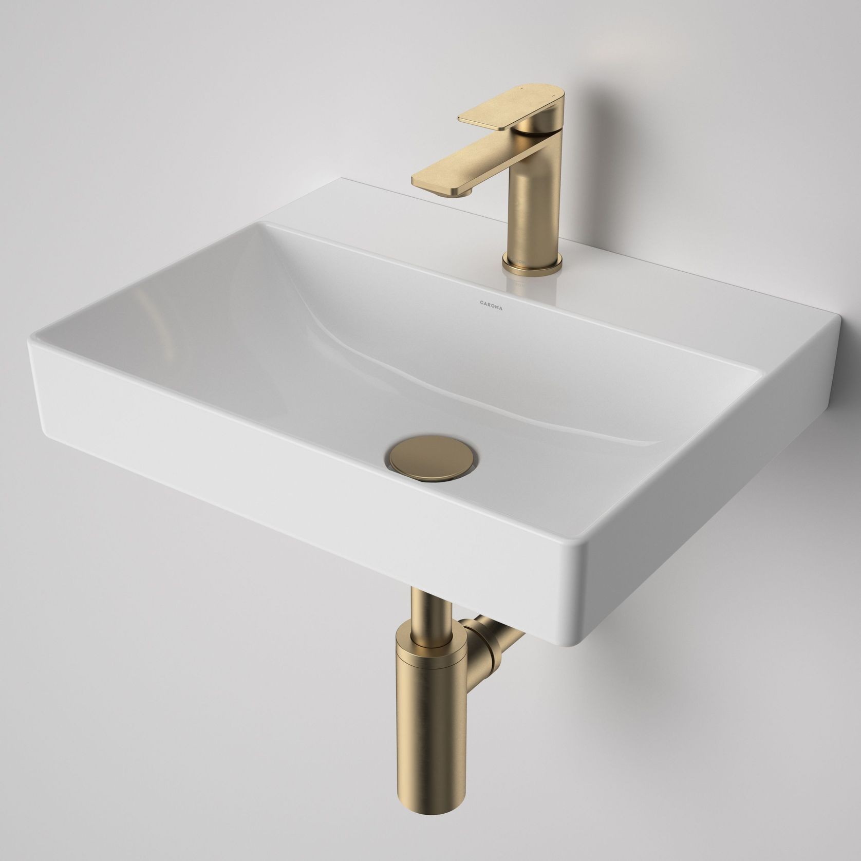 Urbane II Wall Basin 1 Tap Hole gallery detail image