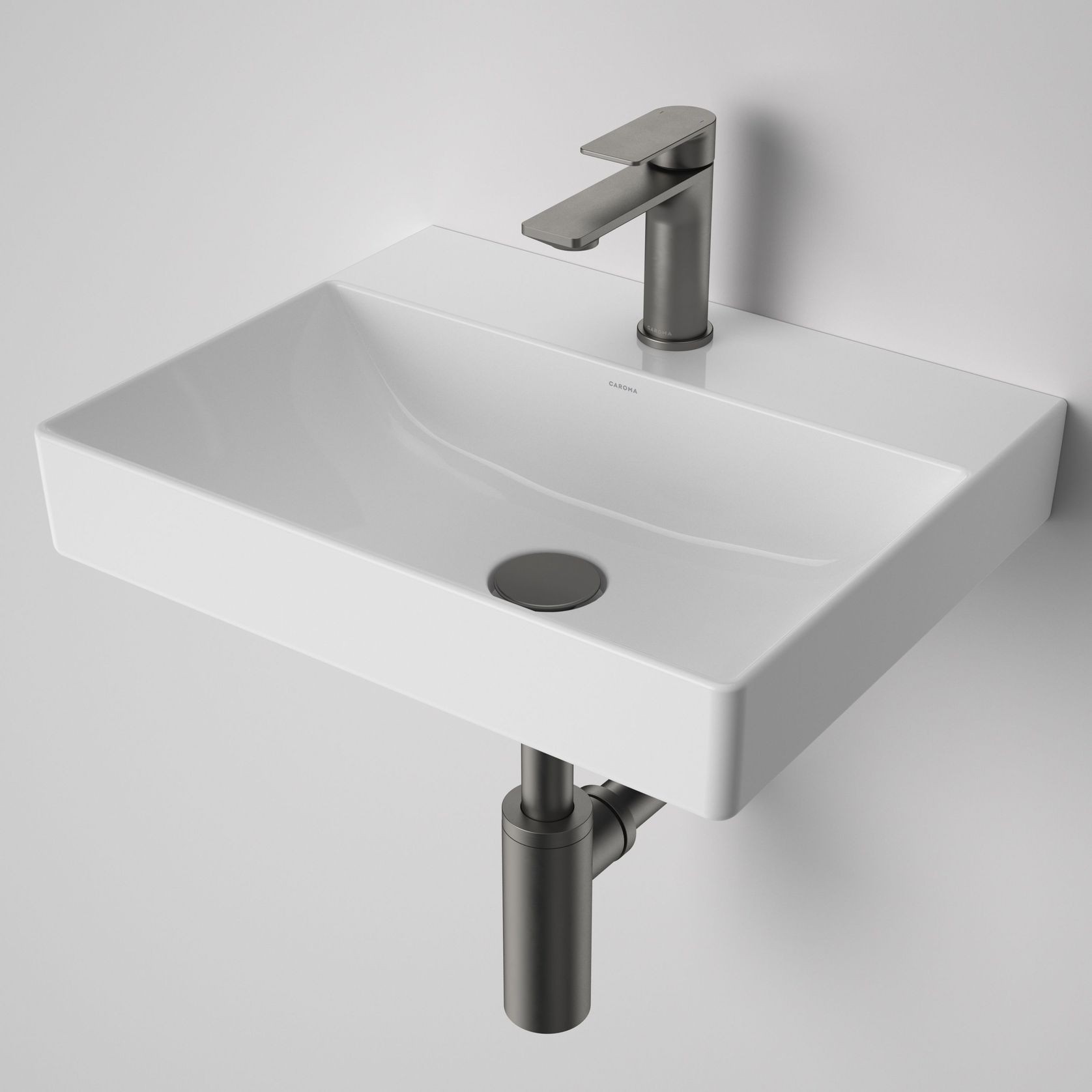 Urbane II Wall Basin 1 Tap Hole gallery detail image