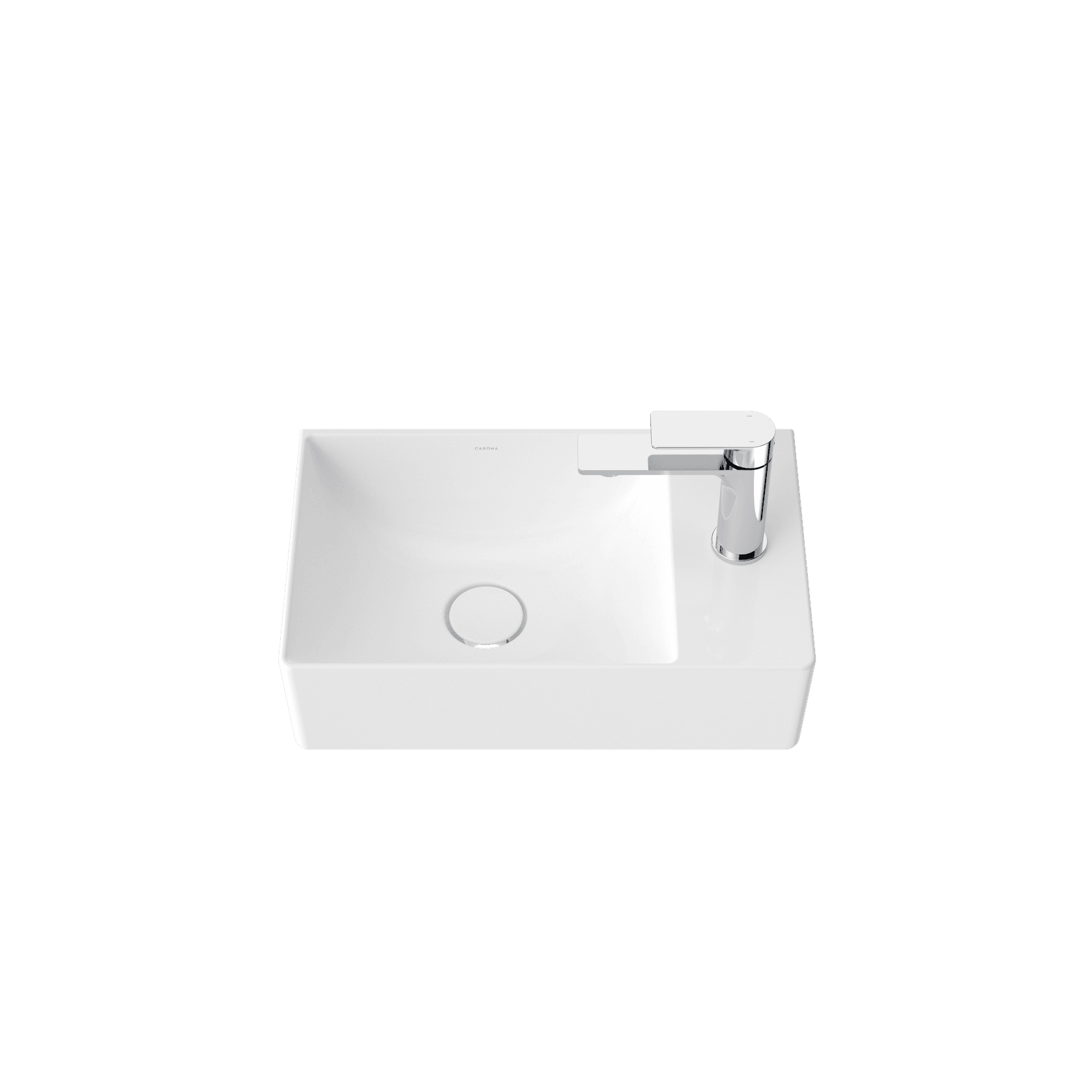 Urbane II Hand Wall Basin 1TH NOF gallery detail image