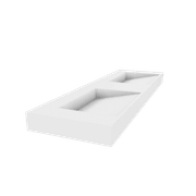 The Ramp Basin - Ramp C100-b 1800mm Double gallery detail image