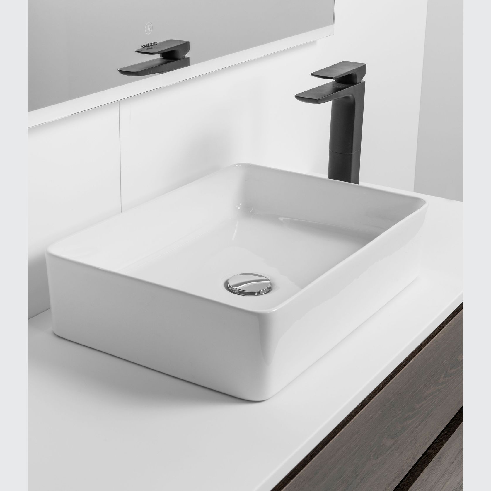 Sleek Rectangle Basin gallery detail image