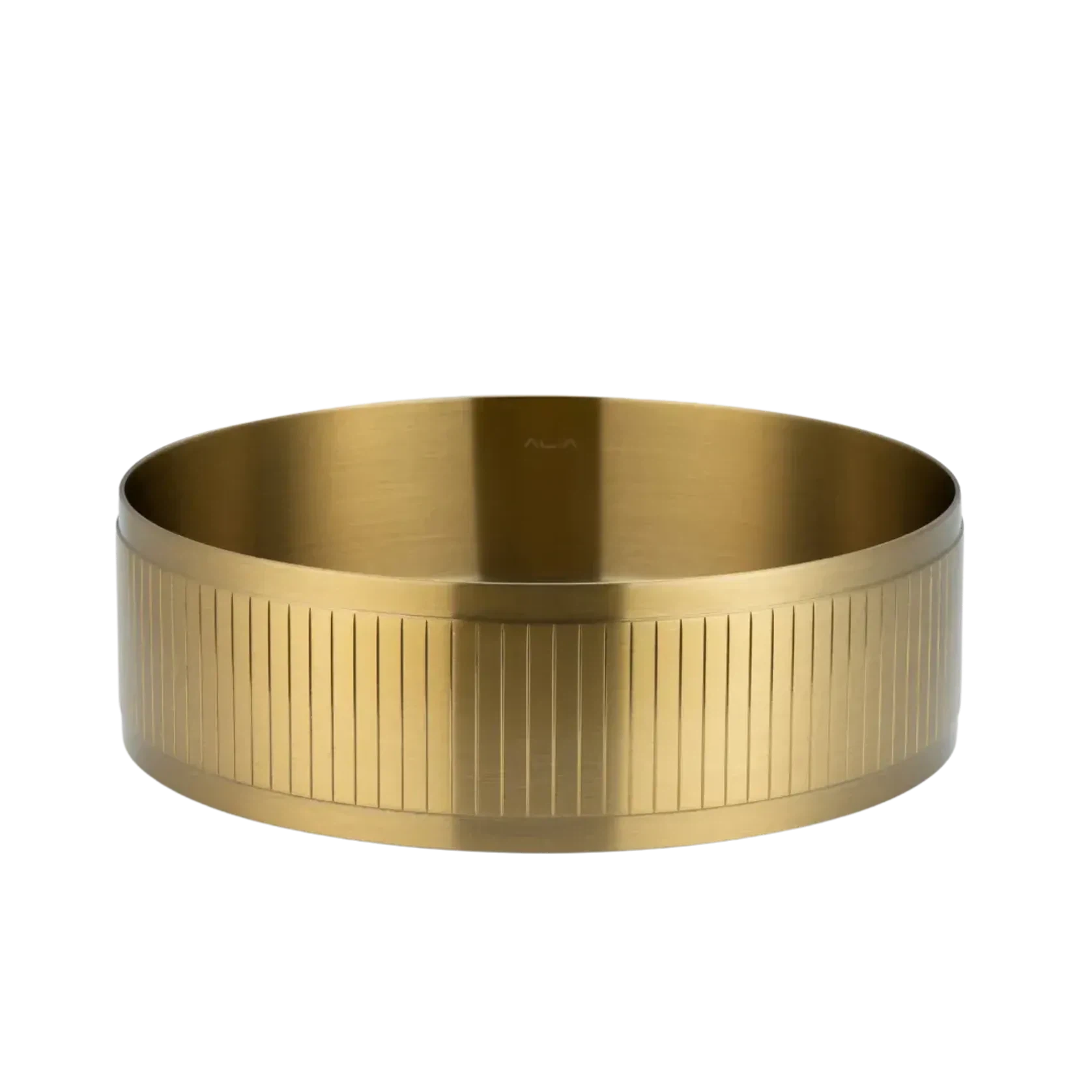 Textured Stainless Steel Round Basin – Bathroom Sink gallery detail image