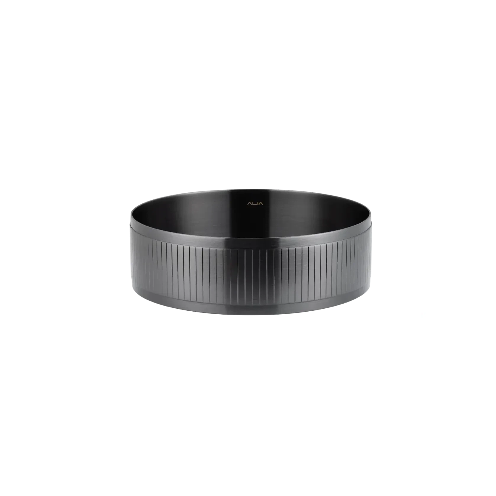 Textured Stainless Steel Round Basin – Bathroom Sink gallery detail image