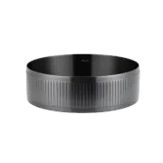 Textured Stainless Steel Round Basin – Bathroom Sink gallery detail image