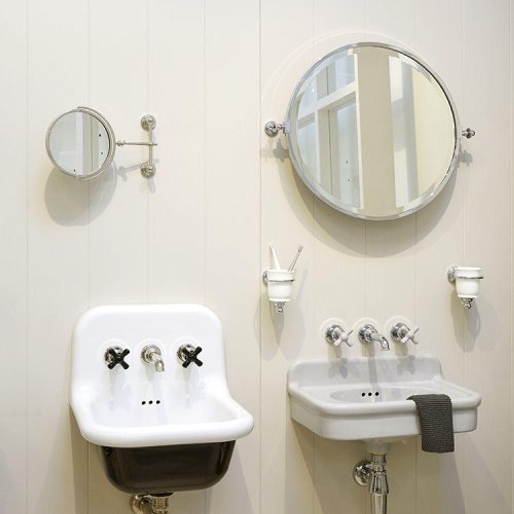 Rockwell Cloakroom Basin | Seattle Grey gallery detail image