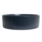 Camilla Fluted Matte Blue Basin gallery detail image