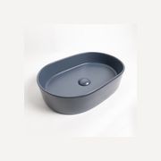 Petra Pill Matte Blue Basin gallery detail image