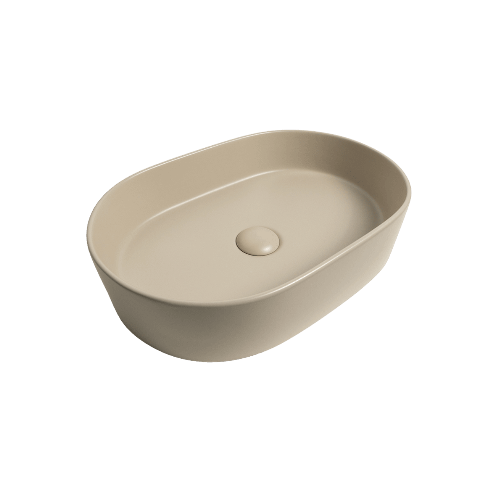 Petra Pill Matte Ecru Sand Basin gallery detail image